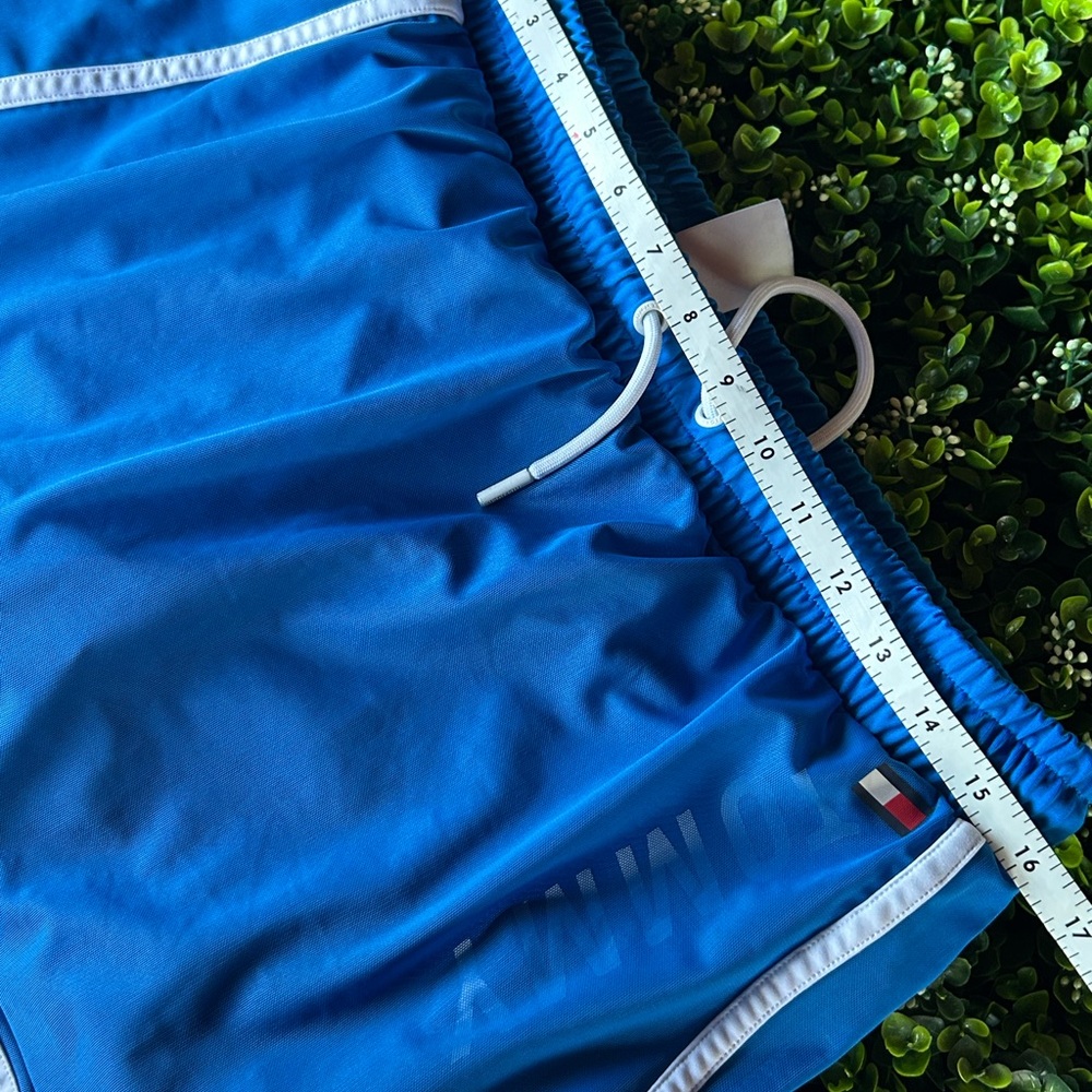 Tommy Hilfiger Women's Blue Athletic Shorts - Picture 5 of 8